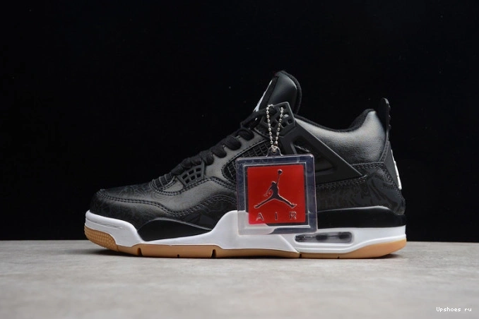 RETRO 4 JORDAN LASER CI1184-001 BLACK AIR 1002
